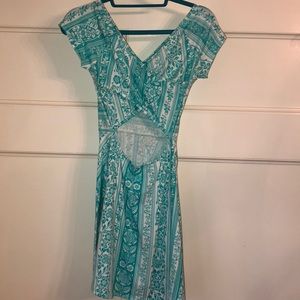 Pattern Sun Dress